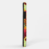 赤い液体虹のドット抽象芸術パターンケースメイト Case-Mate iPhoneケース (裏面/右)