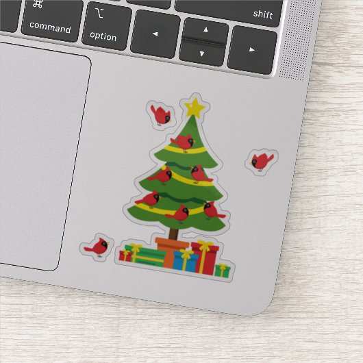 赤い深紅色 – クリスマスメリーが一緒に過ごした シール (詳細)