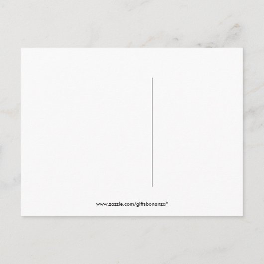 赤い渦巻きと蝶が日付を保存 案内ポストカード (裏面)