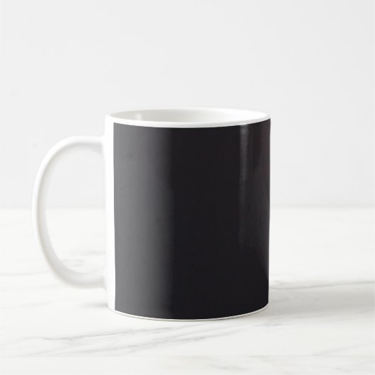 赤い満月 コーヒーマグカップ (左)