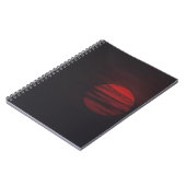 赤い満月 ノートブック (左側)