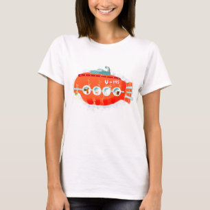 赤い潜水艦 Tシャツ