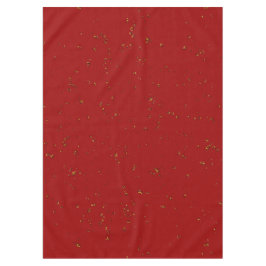 赤い火の火花があなたの写真をオーバーレイ テーブルクロス