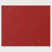 赤い火の火花があなたの写真をオーバーレイ ラッピングペーパー (フラット)