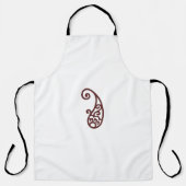 赤い点 エプロン (正面)