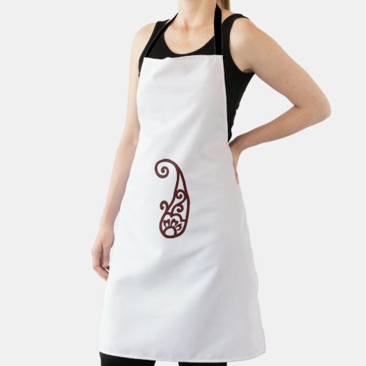 赤い点 エプロン (インサイチュ)