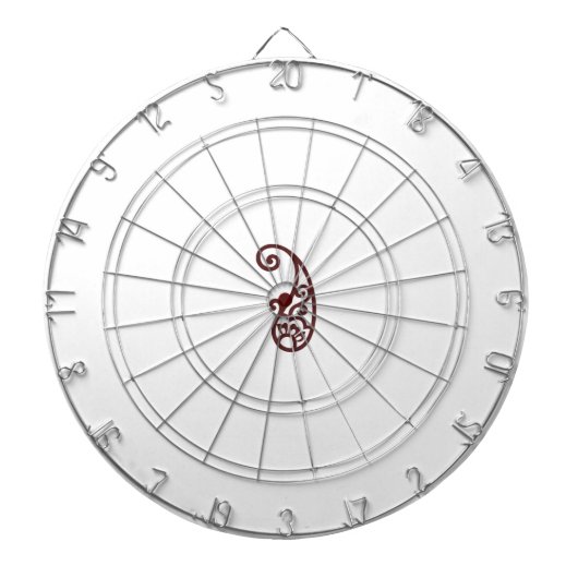 赤い点 ダーツボード (正面)
