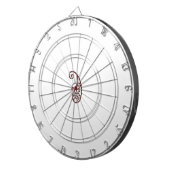 赤い点 ダーツボード (正面右)