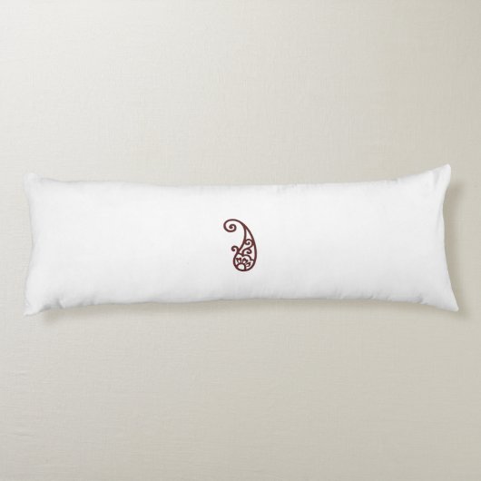 赤い点 ボディピロー (裏面)