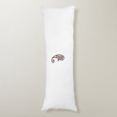 赤い点 ボディピロー (正面縦)