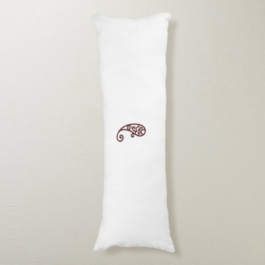 赤い点 ボディピロー (正面縦)