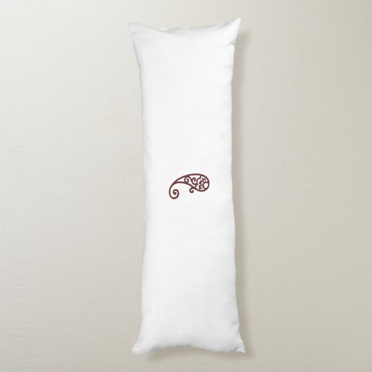 赤い点 ボディピロー (裏面 (縦))