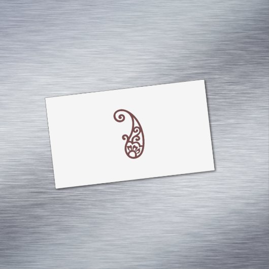 赤い点 マグネット名刺 (インサイチュ)