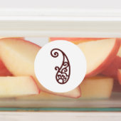 赤い点 ラベル (貼付)