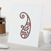 赤い点 台座サイン (インサイチュ)