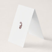 赤い点 名刺 (裏面)