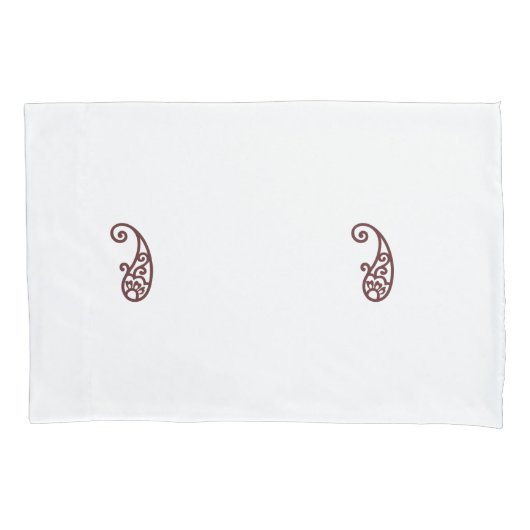 赤い点 枕カバー (正面)