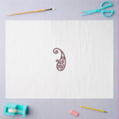 赤い点 薄葉紙 (クラフト)