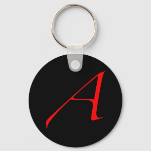 赤い無神論者"A"のkeychain キーホルダー