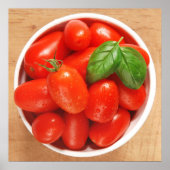 赤い熟したトマトのポスター ポスター (正面)