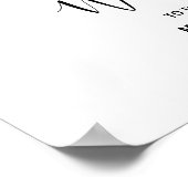 赤い熱帯とロマンチックな結婚歓迎 ポスター (角)