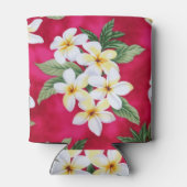 赤い熱帯花クーラーボックス 缶クーラー (裏面)