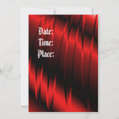 赤い爪 招待状 (裏面)