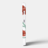 赤い牡丹iPadエアケース Case-Mate iPhoneケース (裏面 / 左)