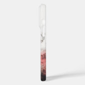 赤い牧草地のアライグマ Case-Mate iPhoneケース (裏面 / 左)