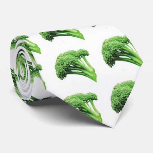 赤い犬牧場-ブロッコリーのタイ ネクタイ (ロール)