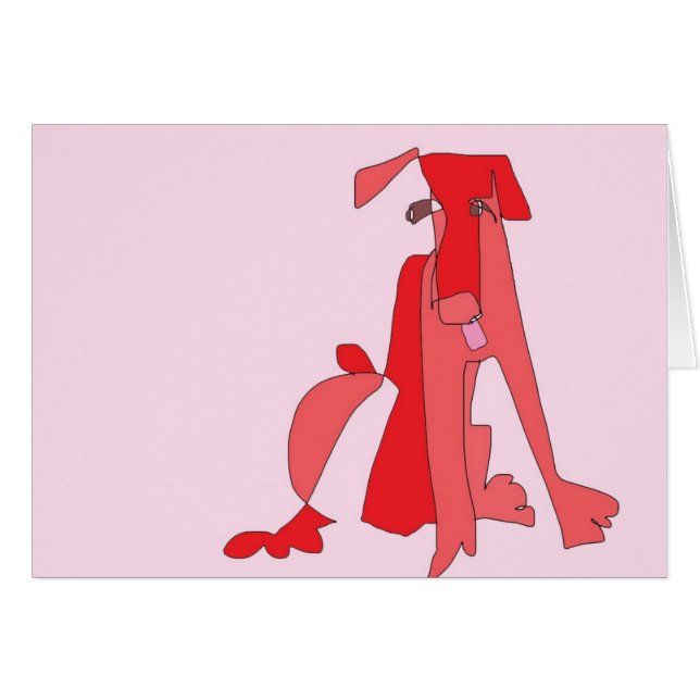 赤い犬 (正面横)