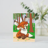 赤い狐 ポストカード (スタンド正面)