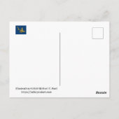 赤い狐 ポストカード (裏面)