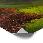 赤い狐 | AIアートポスター ポスター (角)