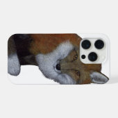 赤い狐 iPhoneケース (裏面横)