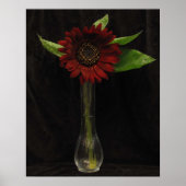 赤い独身のひまわり ポスター (正面)