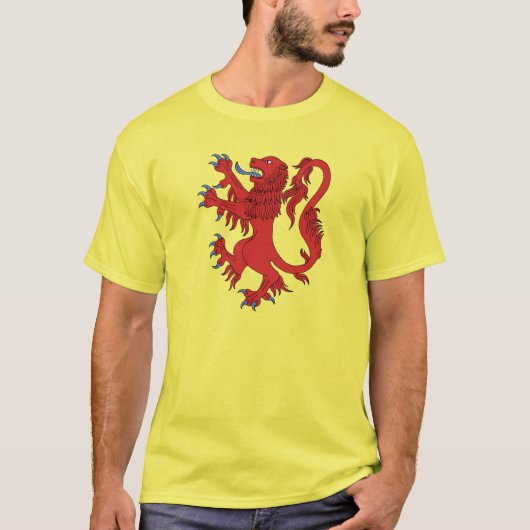 赤い猛獅子 Tシャツ (正面)