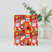 赤い猫と卵 シーズンカード (スタンド正面)