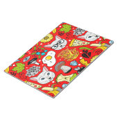 赤い猫と卵 ノートパッド (アングル)