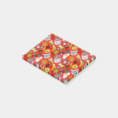 赤い猫と卵 ポストイット (アングル)