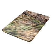 赤い猫背のタカ バスマット (アングル)