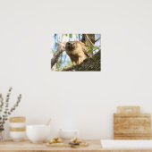 赤い猫背の鷹のポスター ポスター (キッチン)