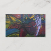 赤い獣のラクダのエルビス 名刺 (裏面)