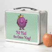 赤い玉ねぎリューズおもしろい – フードキング – 独自の文字 メタルランチボックス (インサイチュ)