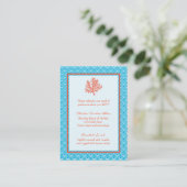 赤い珊瑚のメニューの選択カード エンクロージャーカード (スタンド正面)