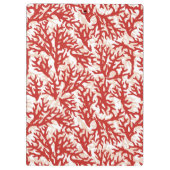 赤い珊瑚パターン2 クリップボード (裏面)