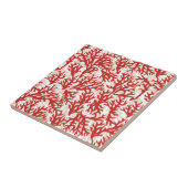 赤い珊瑚パターン2 タイル (側面)