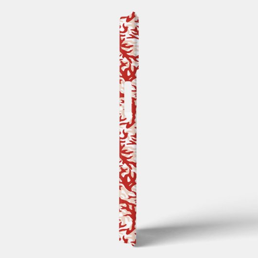 赤い珊瑚模様2 Case-Mate iPhoneケース (裏面 / 右)