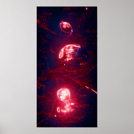 赤い球体56 - A.I. ポスター