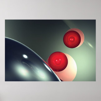 赤い球体 ポスター